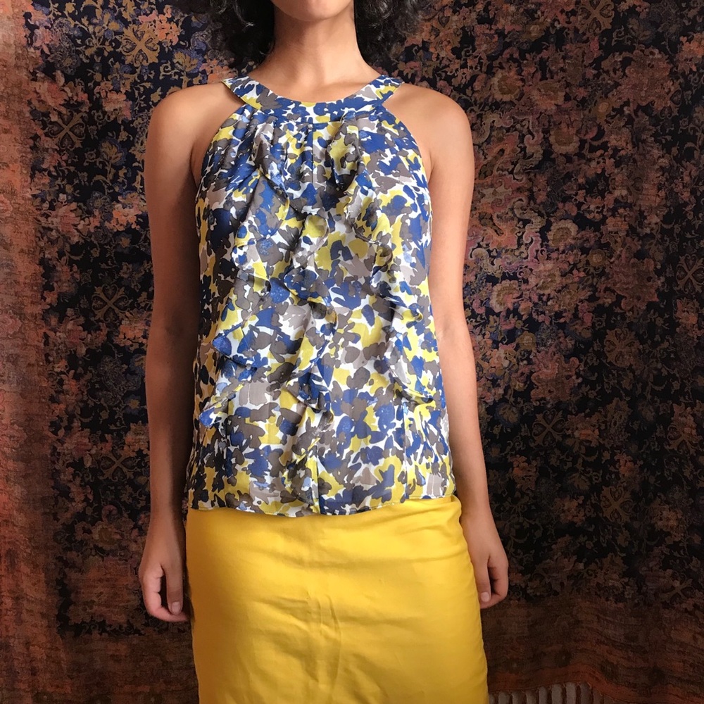 Patterned Halter Top - image 1